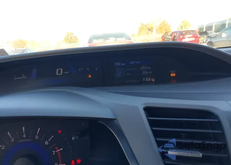 2012 Honda Civic Lx из США, поврежденный, VIN 19XFB2F57CE369968